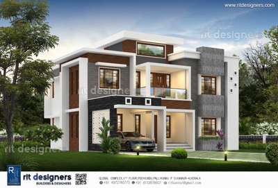 Modern contemporary🏠
. 
. 
. 
. 
. 


#ElevationHome #KeralaStyleHouse #keralaarchitectures #architecturedesigns #kannurconstruction #kannurdesigner #kannurhomes #keralahomeplans