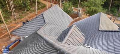 Ceramic Tile Roofing Work