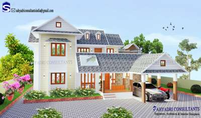 For Paid Home Design works mail us at sahyadriconsultantsindia@gmail.com
#Ongoing project #ElevationDesign 
#HouseDesigns #3D_ELEVATION #designinspira
#KeralaStyleHouse 
#kannurdesigner 
#kerala_architecture
