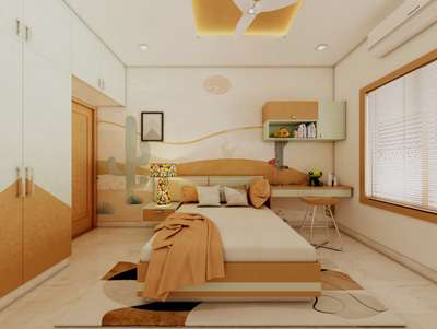 Modern kids bedroom #Architectural&Interior  #kidsroominterior  #3D visualisation