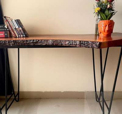 Contact at 9136207289 for live edge rustic table/console.
#rustic #HomeDecor #LUXURY_INTERIOR #InteriorDesigner #interiordesign  #Best_designers #furniture  #besthome #bestarchitecture #newdelhi #noidaintreor #faridabad