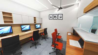 Low budget Office in paharganj designed by Me..... #OfficeRoom #workstation #mdroom #cashcounter #moderninteriors #Best_designers