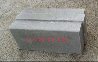 inter lock bricks
L 11.5",w 6",H 6"
w 12kg
strength 6.30
₹ 29