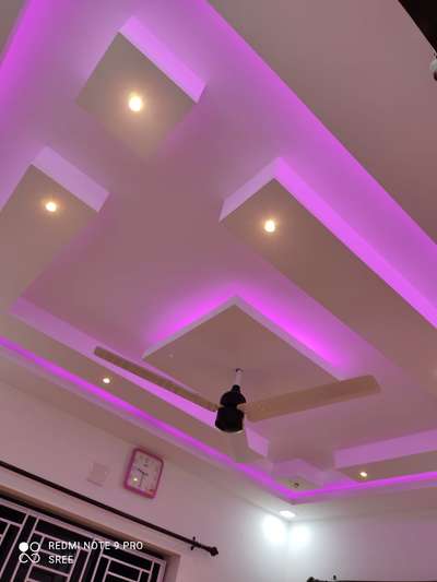 Sime gypsum ceiling design #CeilingFan #GypsumCeiling #InteriorDesigner #FalseCeiling