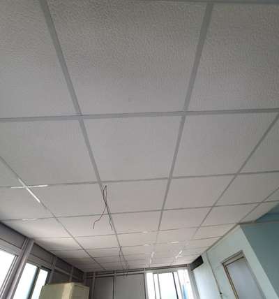 Grid False Ceiling System and Ceiling Tiles  #GridCeiling 
#CalciumSilicateBoardCeiling 
 #AcousticCeiling 
 #ceiling