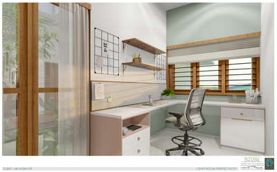 Craft room design for Mr. Nobin 
Contact me at 9446831737 
#InteriorDesigner 3#Architectural&Interior #craft #OfficeRoom #architecturekerala #interiordesigns  #interiordesignlovers #intr