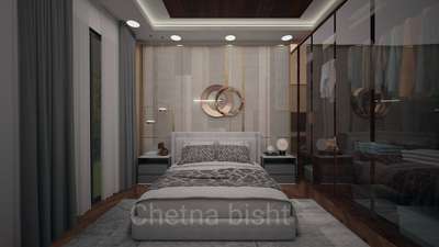 bedroom 3d render 
 #InteriorDesigner  #HouseDesigns  #WallDecors #3d_max #rendering3d #Architectural&Interior