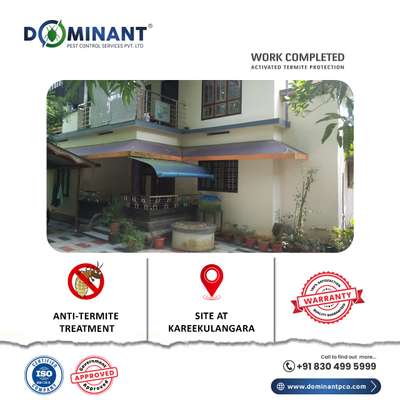 The Smartest Choice for Quick Pest Removal... 🐜🕷🐞
Call#📲+91 830 499 5999 
Call#📲+91 830 499 5999
Call#📲+91 830 499 5999
Follow us
@dominantpestcontrol @dominantpestcontrol @dominantpestcontrol 

📨customercare@dominantpco.com
📨customercare@dominantpco.com
📨customercare@dominantpco.com

#pestcontrol #pestcontrolservice #pestexperts #pestmanagement #professionalservices #termitecontrol #antscontrol #cockroachcontrol #antitermitetreatment #termites #pestcontrol #pestcontrolservice #pestexperts #pestmanagement #professionalservices #termitecontrol #antscontrol #cockroachcontrol #rodentcontrol #birdproofing #birdnetting #birdproofing #pestcontrollife