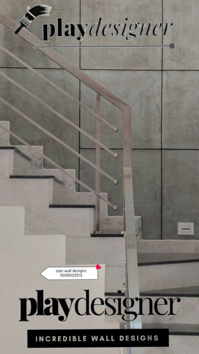 staircase wall texture painting designe
#StaircaseDecors #StaircaseDesigns #StaircasePaintings