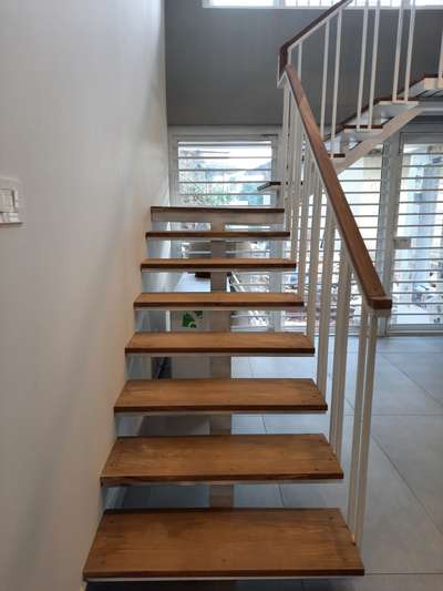 teak wood stair case #StaircaseDecors    #WoodenStaircase  #TeakWoodDoors  #teakwood  #StaircaseDesigns