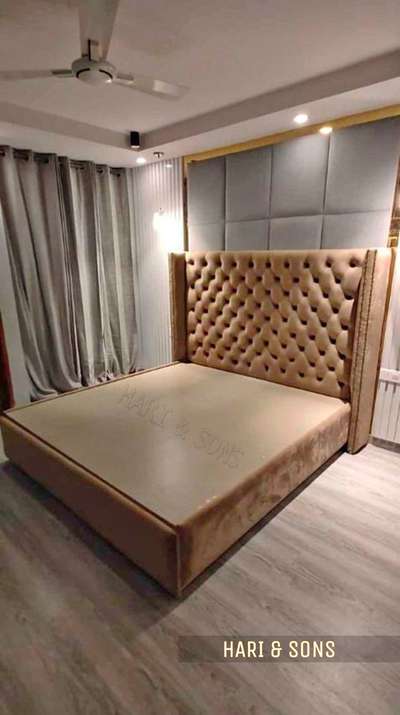 LUXURY BED 
HARI & SONS LUXURY FURNITURE AND INTERIOR DESIGNER
more details call us
9650980906
7982552258

#BedroomDecor #LUXURY_BED #WoodenBeds #fabric #Mattresses #cushionsbed #polishedbed #WALL_PANELLING