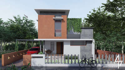 Residence At manjeri
 #residence #new_home  #home  #SmallHouse  #contemporary #Malappuram  #manjeri  #3d  #HouseDesigns