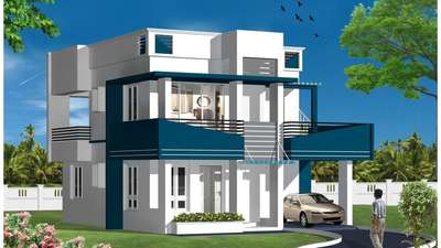 Dream home- for Mr. Sunil Raj and family
.
.
.
.
.
 #Architectural&Interior  #ElevationDesign  #ElevationHome  #ContemporaryHouse