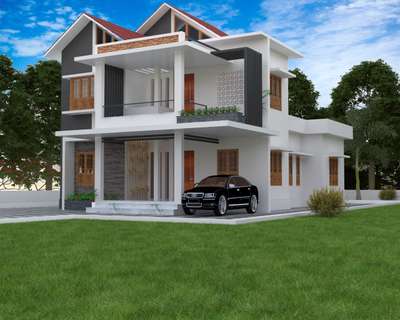 Client : Shibu prakash 
place : Malappuram 
4BHK house 🏠
Area : 2103 sqft
 #KeralaStyleHouse 
#homeplan 
#ElevationHome 
#3d