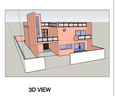 3d view of Residential Building Design Concept #Architect #architecturedesigns #InteriorDesigner #Architectural&Interior