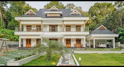 #4bhk #manoramanews #casahomesandrealtors #colonialarchitecture #completedhome #architecture #architecturedesign #gableroof