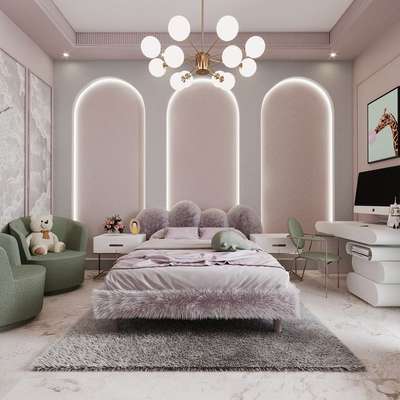 pink Girl room design PG  #pg  #girlsbedroom  #girlsbedroom  #WardrobeDesigns  #BedroomDecor  #beddesigns  #siling  #dream_maker_creator_studio