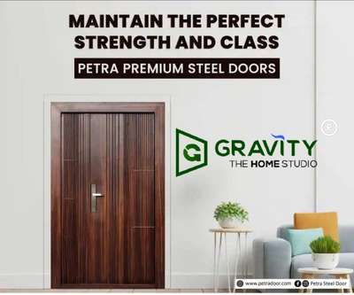 Gravity. Steel doors, Tata steel windows