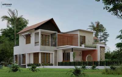 Home for Mr Mansoor and family.....
Location - Pattambi, Palakad.

 #Residencedesign  #residence3ddesign  #ProposedResidenceDesign  #residenceproject  #residencelandscape  #residenceelevation  #residence3d  #residenceofkerala  #residence