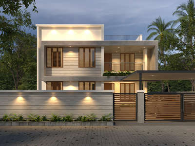 Proposed residential design @ Chalakudy
Area:-2540 sq ft
Client:- Jayesh