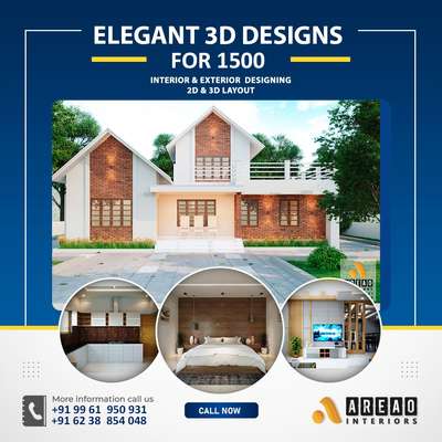 *3d designing services*
3d designing for interior and exterior 
Realistic and high quality rendering