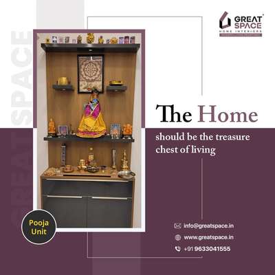 The Home should be the treasure chest of living!
Contact Us : +91 9633041555
Email : info@greatspace.in
Visit : https://greatspace.in/

#interiors #interiordesign #interior #design #homedecor #decor #architecture #home #interiordesigner #homedesign #interiorstyling #furniture #interiordecor #decoration #art #luxury #designer #inspiration #livingroom #interiordecorating #homesweethome