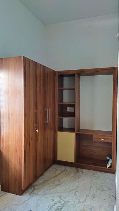 # WPC wardrob  with wooden finish mica lamination #