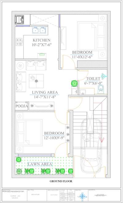 2 bhk floor plan as per vastu
100 gaj plot design
 #InteriorDesigner  #FloorPlans  #HouseDesigns  #2DPlans  #2dDesign  #vastu