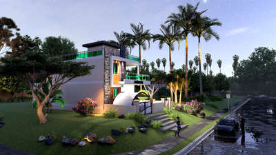 Elevation design of a duplex  
#ElevationHome 
#DuplexHouse 
#HouseDesigns 
#ContemporaryHouse 
#moderndesign