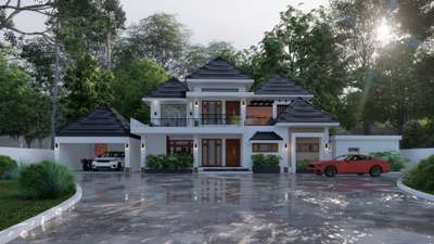 *3D Designing - Exterior*
Exterior designs will be made as per the plan. Multiple views will be provided.