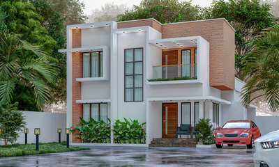 4bedroom house..total area 1500 Sqft.
#kerala #ContemporaryHouse #4bedroomhouseplan #budgethomes