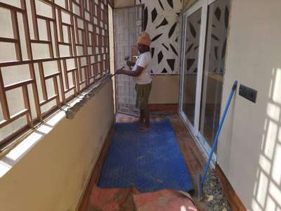 balcony floor and wall tile installing 
noida 168 golden palm