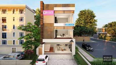Elegant building exteriors
Project: Commercial Building
Location: Kottarakkara
Client: Biju Mathew