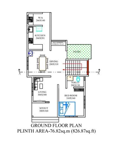 #2 storey house plan  #1420sqft  #3BHKPlans  #2D plan