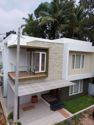 Exterior, Outdoor Designs by Contractor SANAL  STEPHEN, Ernakulam | Kolo
