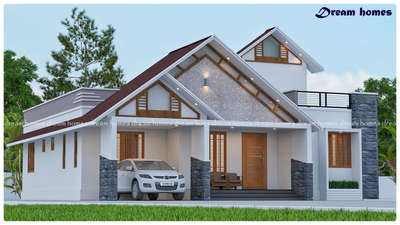 Dream home🏡
#KeralaStyleHouse #Kollam  #exteriordesigns  #exteriors  #3dbuilding  #HouseDesigns  #ElevationHome  #ContemporaryHouse  #SmallHomePlans