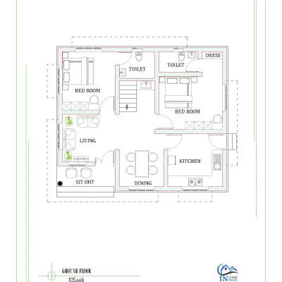 #home plan #HouseDesigns  #4BHKPlans  #total 1492sqft.  #