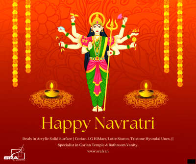 “May Maa Durga is there is to empower you with strength to face difficulties and problems in life and emerge winner. Happy Chaitra Navratri to you.” #festival