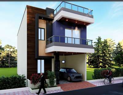 #exteriordesigns #ElevationHome #ElevationDesign #rendering #HouseDesigns #villl #civilwork