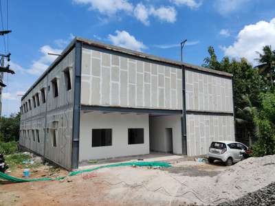 Commercial building completely using 4inch and 3inch wall panel. 
both exterior and interior walls
#waterproof #soundproof
