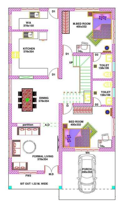 ₹1 स्क्वायर फीट में फ्लोर प्लान बनवाए 9977999020  #2d #2dplanning #FloorPlans  #planningcommunity