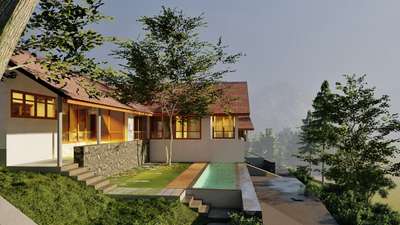 Pool Villa at Vagamon
association with SJA KOCHI 
 #Architect  #architecturedesigns #pool  #poolvilla