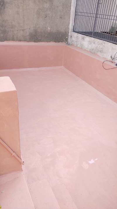 peach colour waterproofing 💦

with 7 years warranty