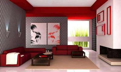 #Interiordecor
Red hot interiors to take your breath away