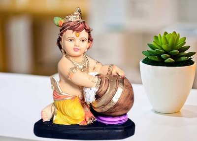Makhan Krishna Idol Showpiece for Home Décor
#home #decorating #new #great #gifts #decorationideas #wedding #office #desk #worshipping #decorshopping