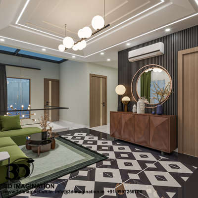 Lobby interior design 
📱9997158704