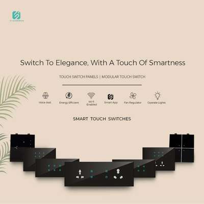 Smart Switches for hassle free living. Switch to smart with OSquare Automation
.
.

#Osquareautomation#livethefuture#smarthome#homeautomation#smarthomeautomation#innovationbeyondimagination#liveincomfortenjoytheelegance#morethanjustonandoff