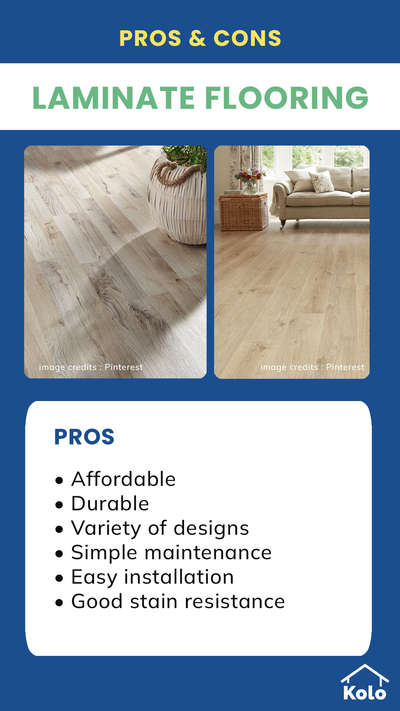 How do you get the wooden feel without the cost?
Go for Laminate flooring.

Tap ➡️ to view both pros and cons about Laminate flooring before going for it.


Learn about both sides of a building element with our new series.🙂

Learn tips, tricks and details on Home construction with Kolo Education  

If our content has helped you, do tell us how in the comments ⤵️

Follow us on @koloeducation to learn more!!

#education #architecture #construction  #building #interiors #design #home #interior #expert #flooring #koloeducation #proscons #laminate