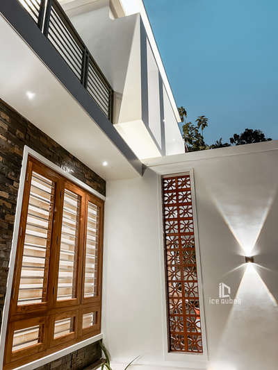 EXTERIOR 
#jally_house #exteriordesigns #keraladesigns #keralahomedesignz #Architectural&Interior #Thrissur #kochi #keralahomestyle #ContemporaryHouse #Architect #myhome