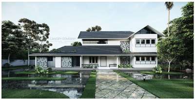 #TraditionalHouse  #white  #ElevationDesign  #exteriordesigns  #3d  #3dhouse  #modernhome  #moderndesign  #KeralaStyleHouse  #sloperoof  #keralastyle  #Kasargod